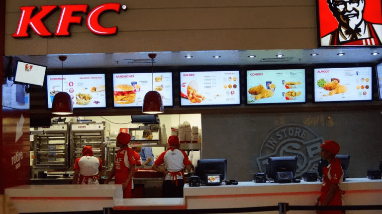 KFC abre vaga para Atendente de Lanchonete no Shopping Vila Velha