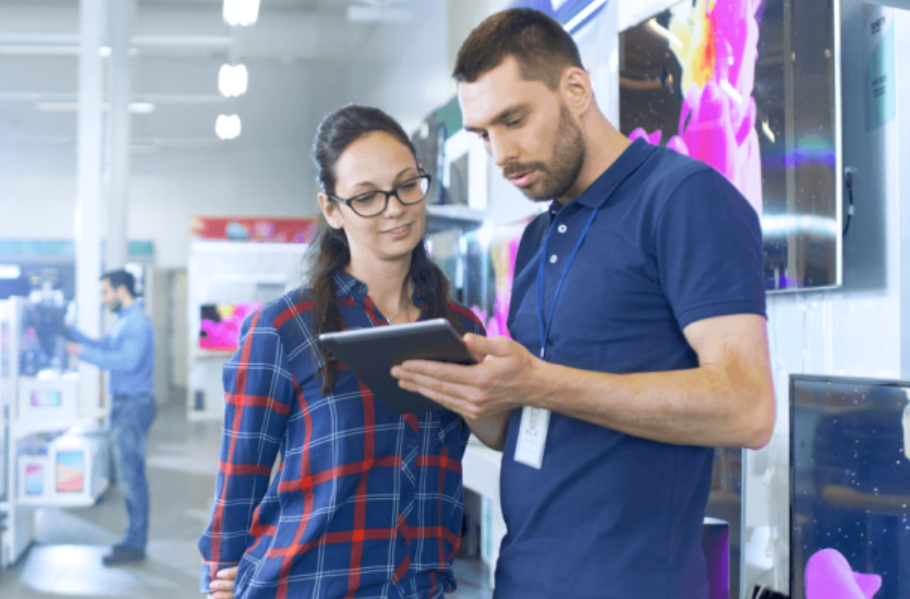 promotor de vendas de cartão
